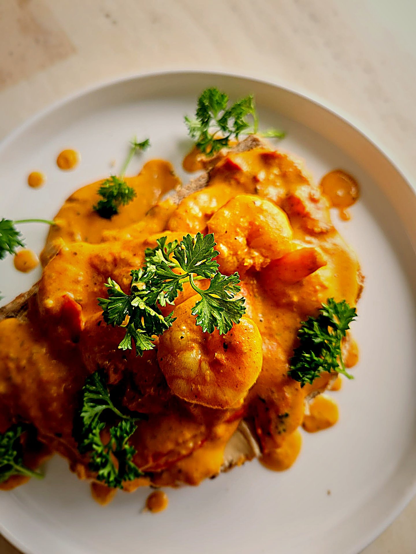 Creamy King Prawns Curry